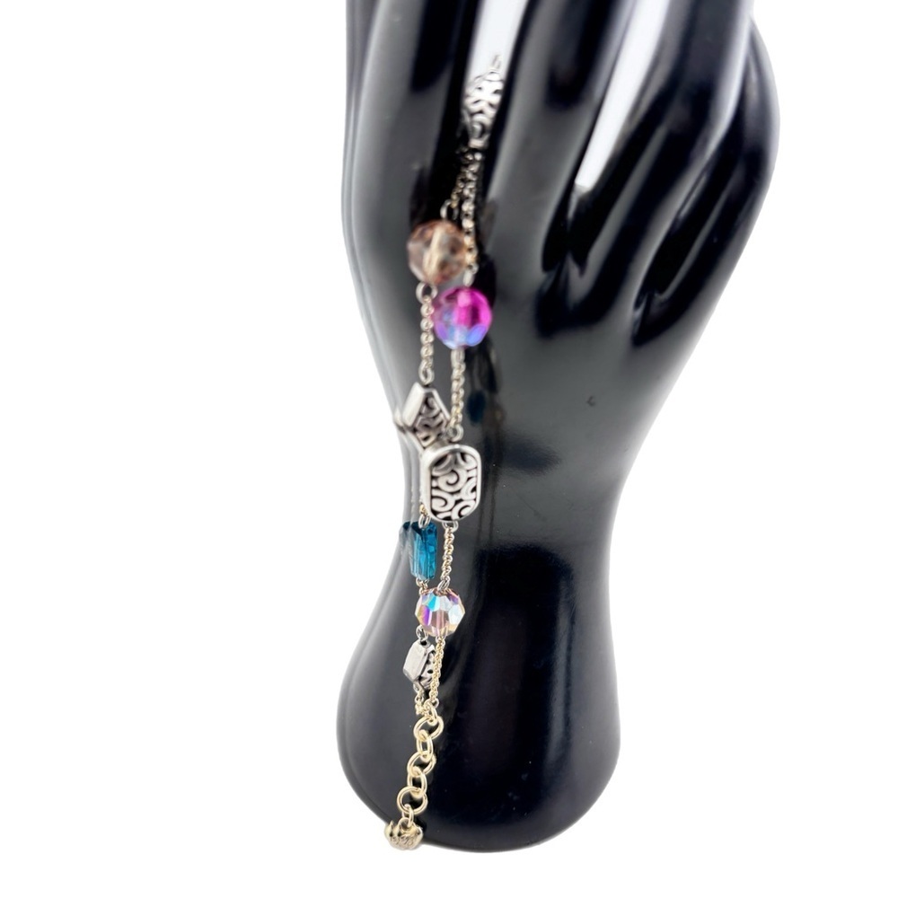 Brighton Elegant Beaded Bracelet Rare.
Bon Vivant COLORFUL CRYSTAL Bracelet - Picture 2 of 5